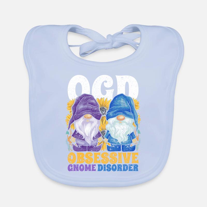 Gartenzwerge OGD Obsessive Gnome Disorder Baby Bio-Lätzchen