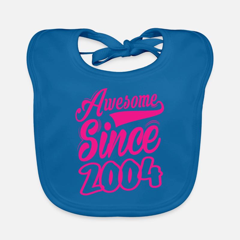 Awesome Since 2004 Baby Bio-Lätzchen