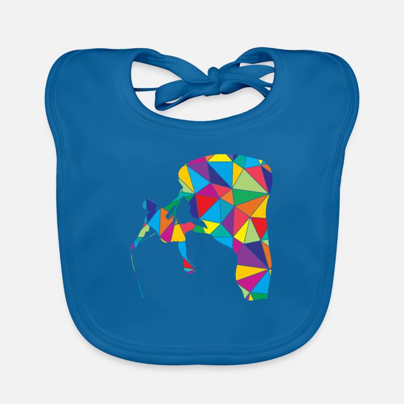 Grimpeur Polygone Climber Bavoir bio Bébé