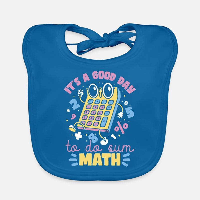 Math Teacher Quote Organic Baby Bibs