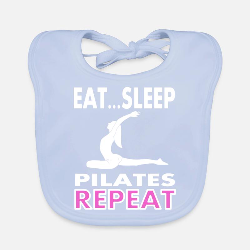 Pilates workout full body workout gift idea Organic Baby Bibs