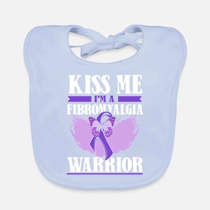 Fibromyalgie rhumatisme papillon Bavoir bio Bébé