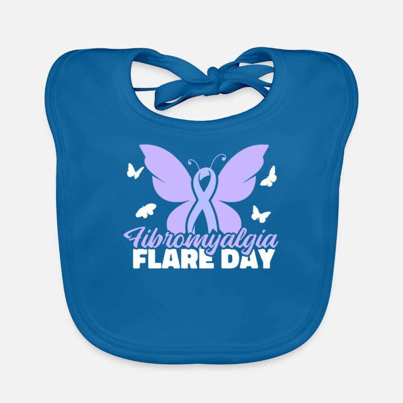 Fibromyalgie rhumatisme papillon Bavoir bio Bébé