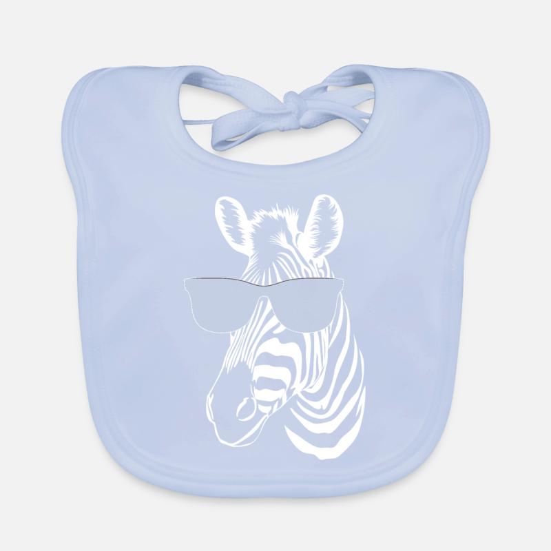 Zebra Organic Baby Bibs