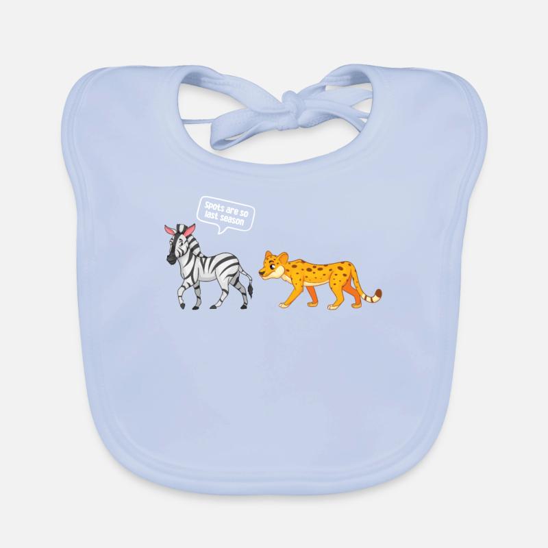 Zebra Baby Bio-Lätzchen