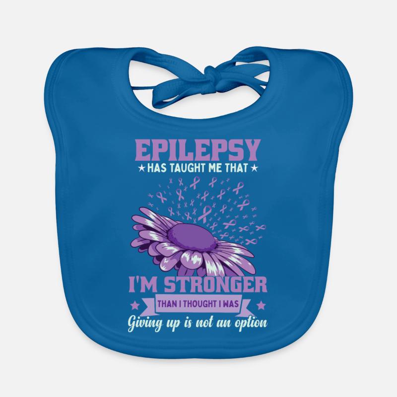 Combattant de l’épilepsie Bavoir bio Bébé