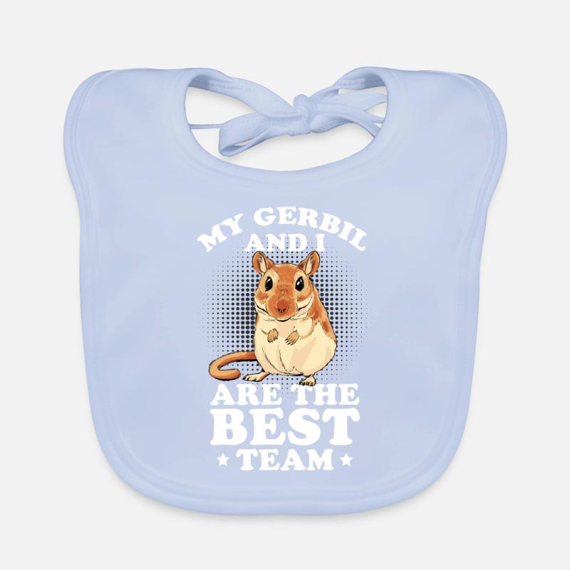 Gerbil Organic Baby Bibs