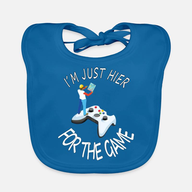 Gamer PC Games Computer Game Console Gift Idea Organic Baby Bibs