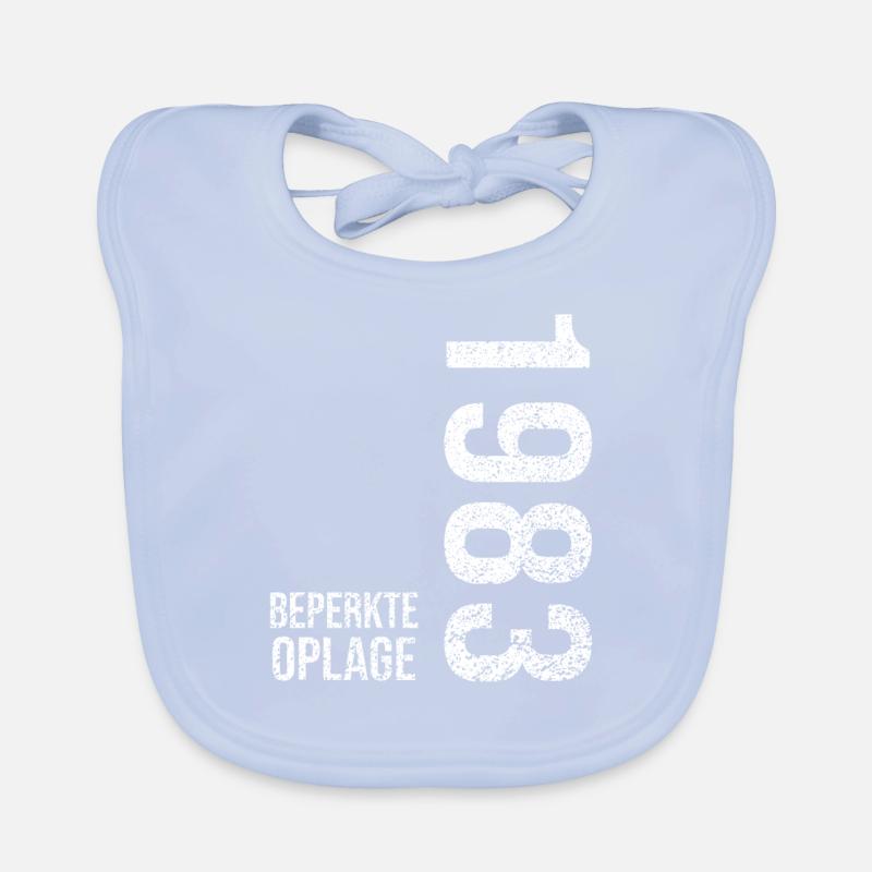 Edition limitée réalisée en 1983 Bavoir bio Bébé