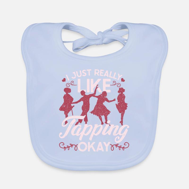 Tap Dancer Tap Dancer Organic Baby Bibs