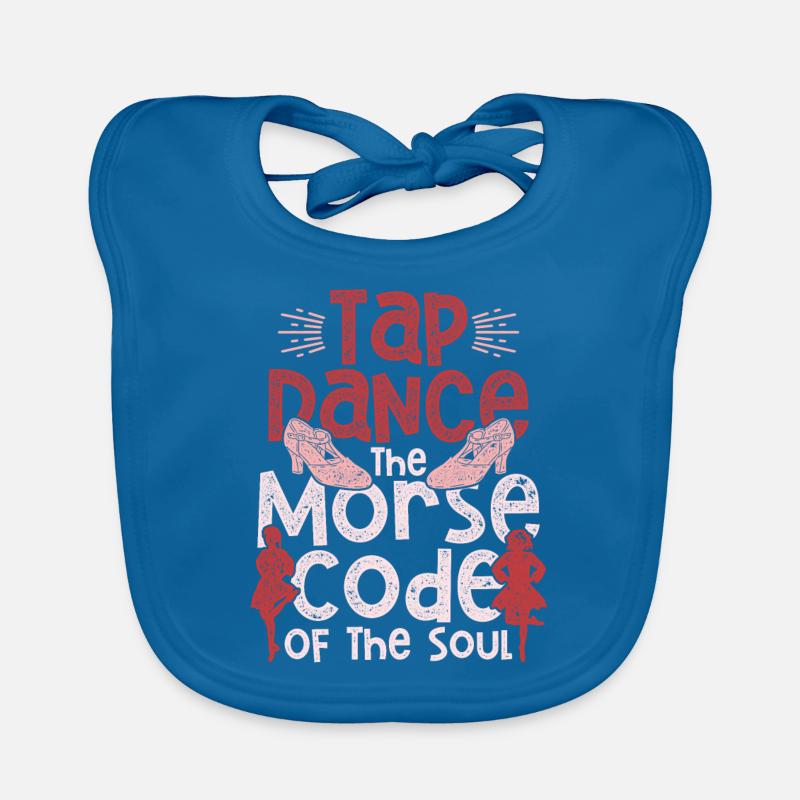 Tap Dancer Tap Dance Organic Baby Bibs