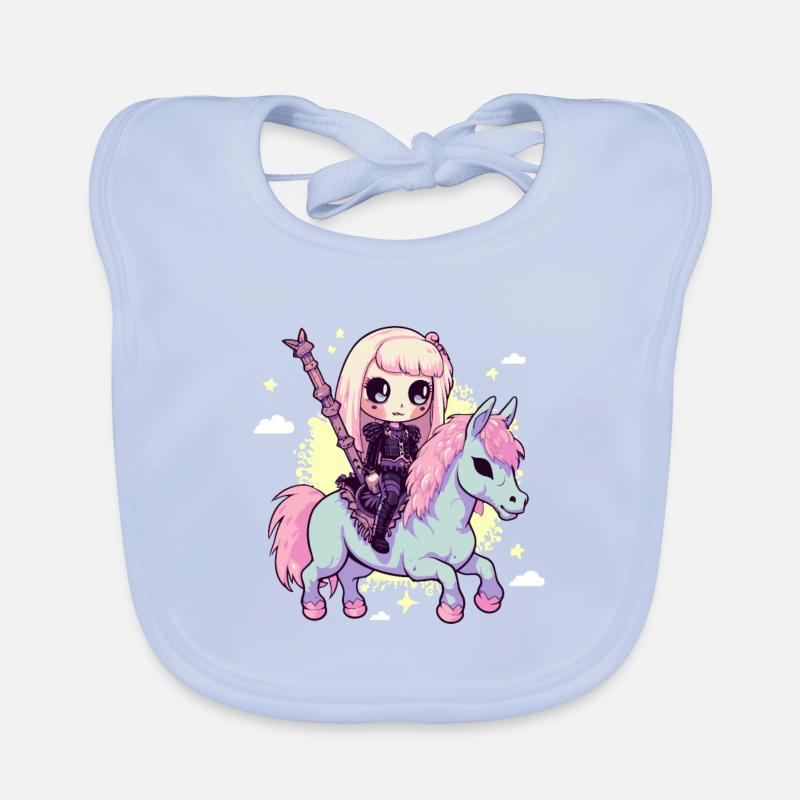 Süßes Okkultes Todesmädchen, Das Baby Bio-Lätzchen