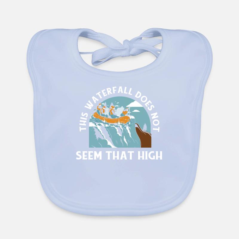 Rafting Cascade Rafting en eau vive Bavoir bio Bébé