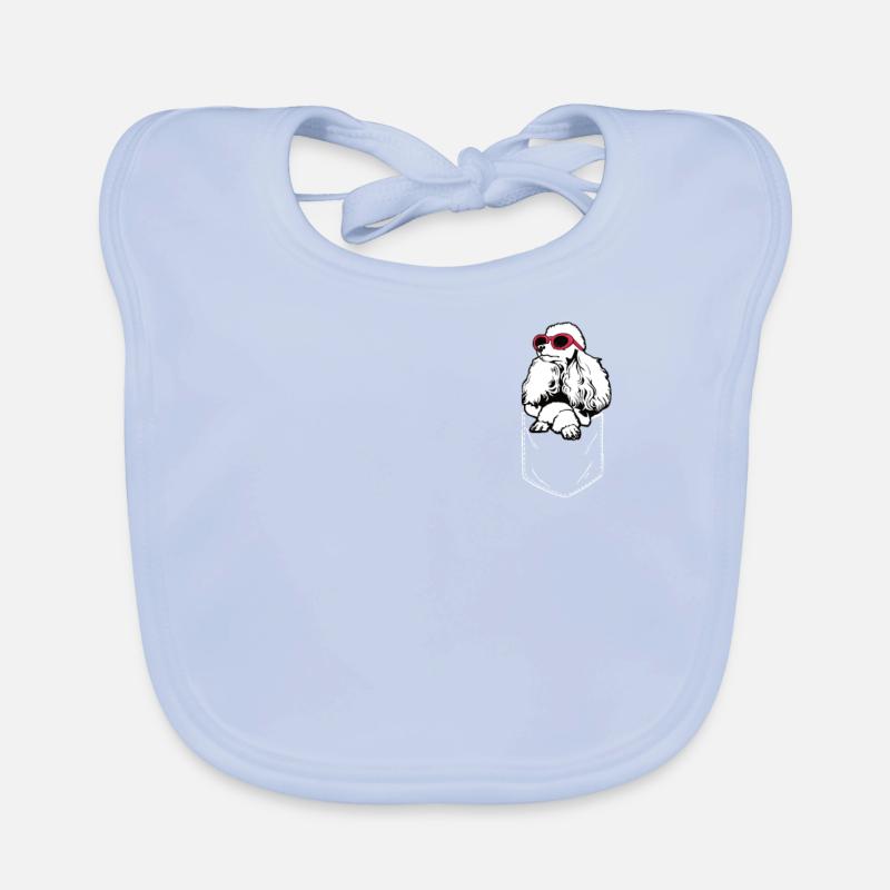 Accessoires pour chiens Caniche Propriétaires de chiens Bavoir bio Bébé