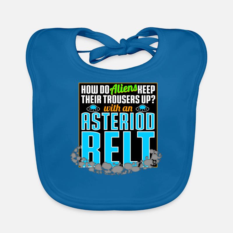 How Do Aliens Keep Their Trousers Up Organic Baby Bibs