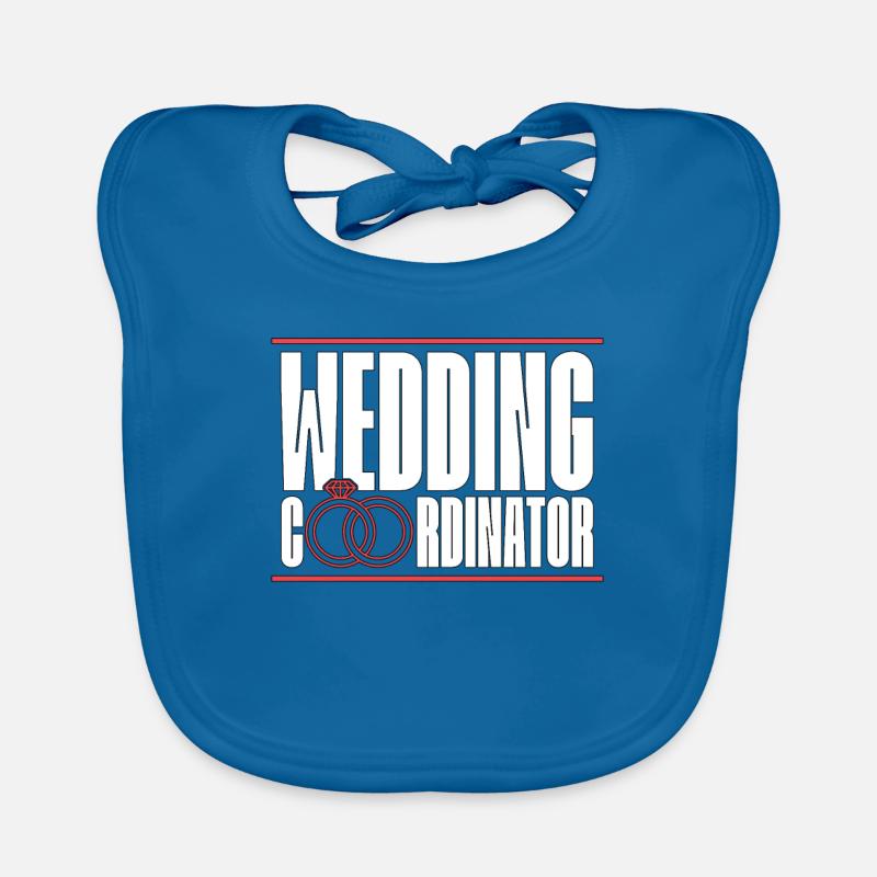 Wedding Planner Wedding Coordinator Marriage Plan Baby Bio-Lätzchen