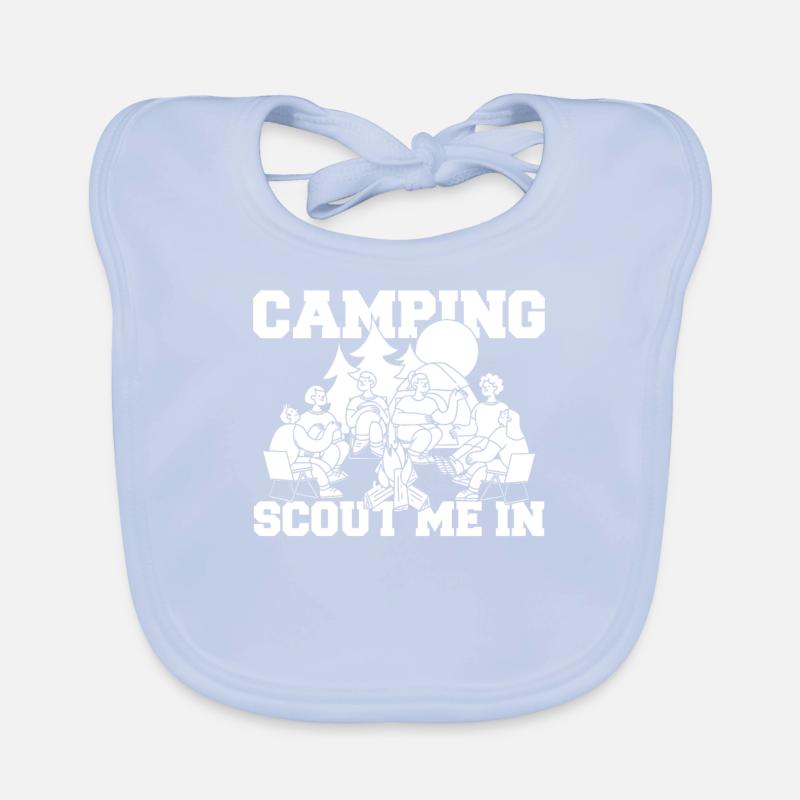 Boy Scout Funny Organic Baby Bibs
