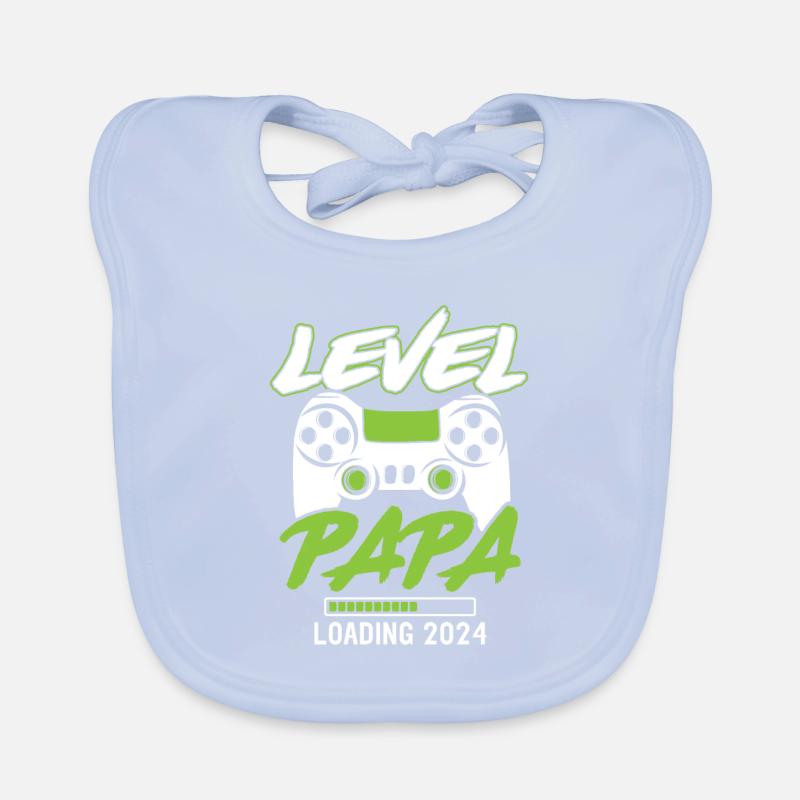 Papa Level Loading 2024 Baby Bio-Lätzchen