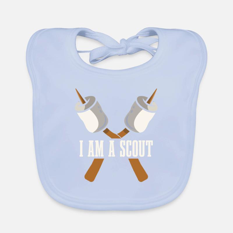 Boy Scouts smile Organic Baby Bibs