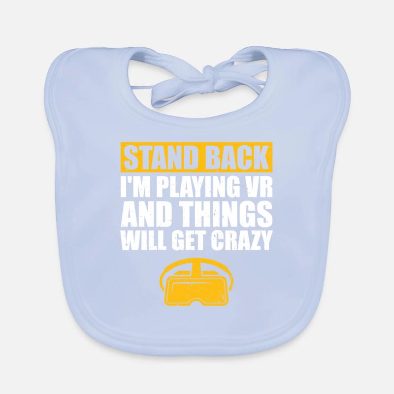 Virtual Reality VR Geschenk Baby Bio-Lätzchen