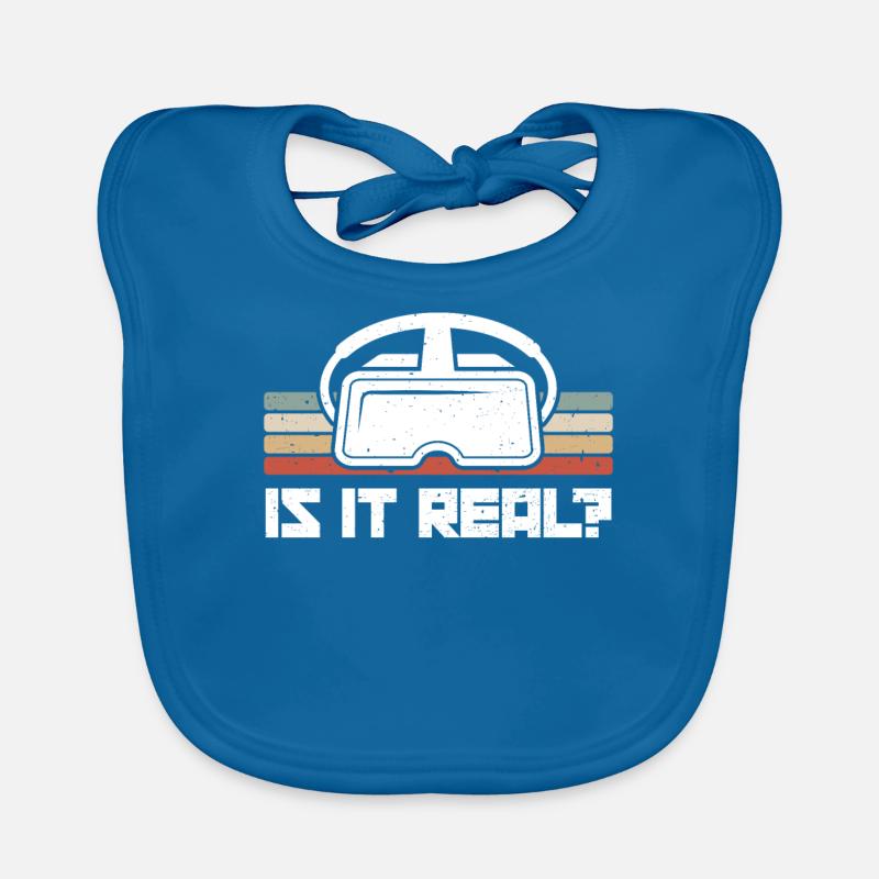 Virtual Reality VR Geschenk Baby Bio-Lätzchen