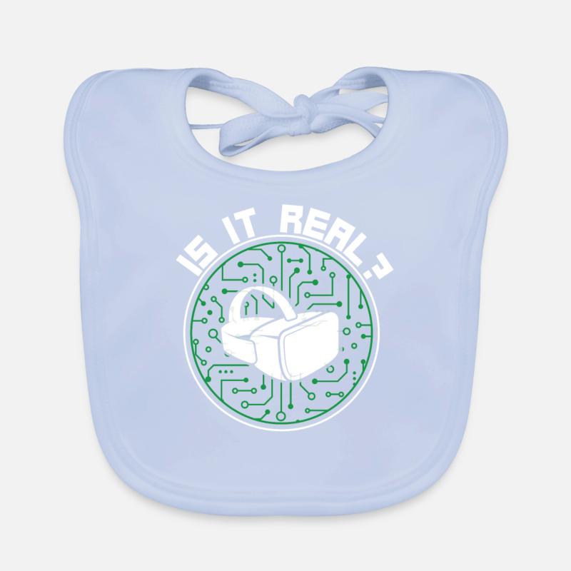 Cadeau VR de réalité virtuelle Bavoir bio Bébé