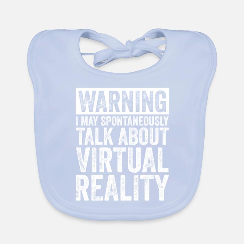 Virtual Reality VR Gift Organic Baby Bibs