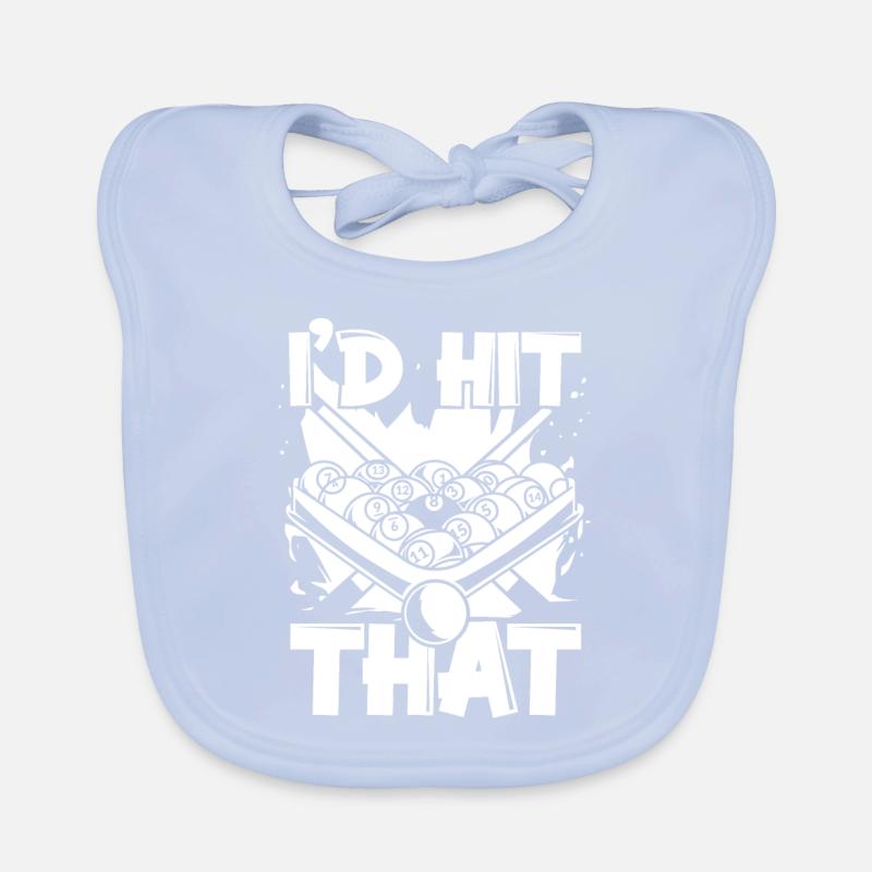 J’avais frappé ce billard de billard Bavoir bio Bébé