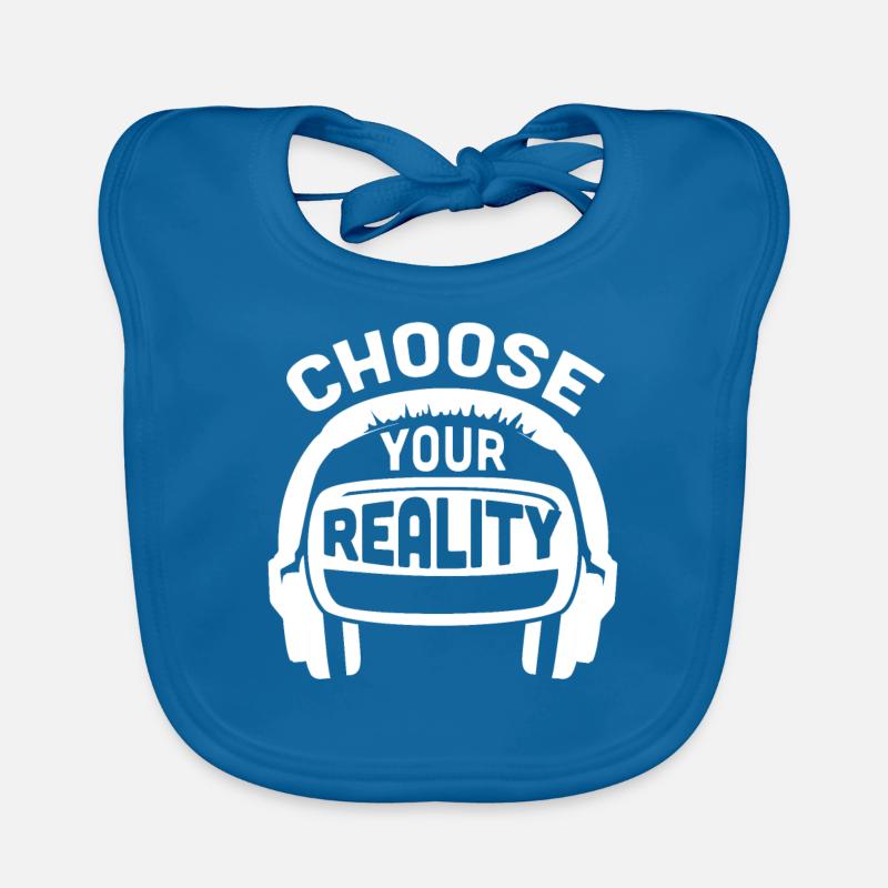Cadeau VR de réalité virtuelle Bavoir bio Bébé
