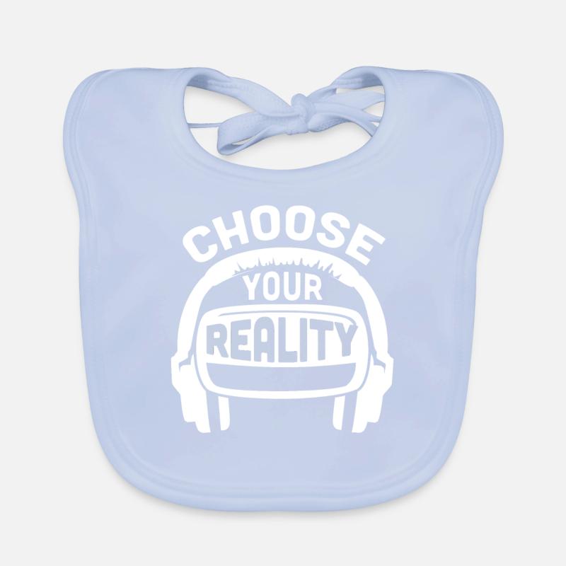 Virtual Reality VR Gift Organic Baby Bibs