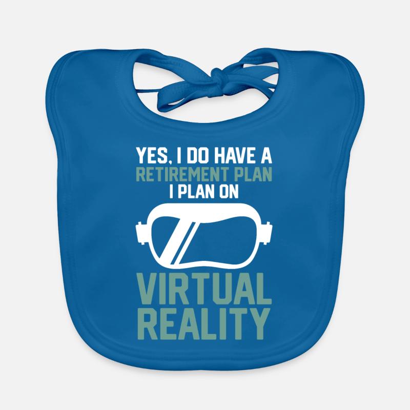 Virtual Reality VR Gift Organic Baby Bibs
