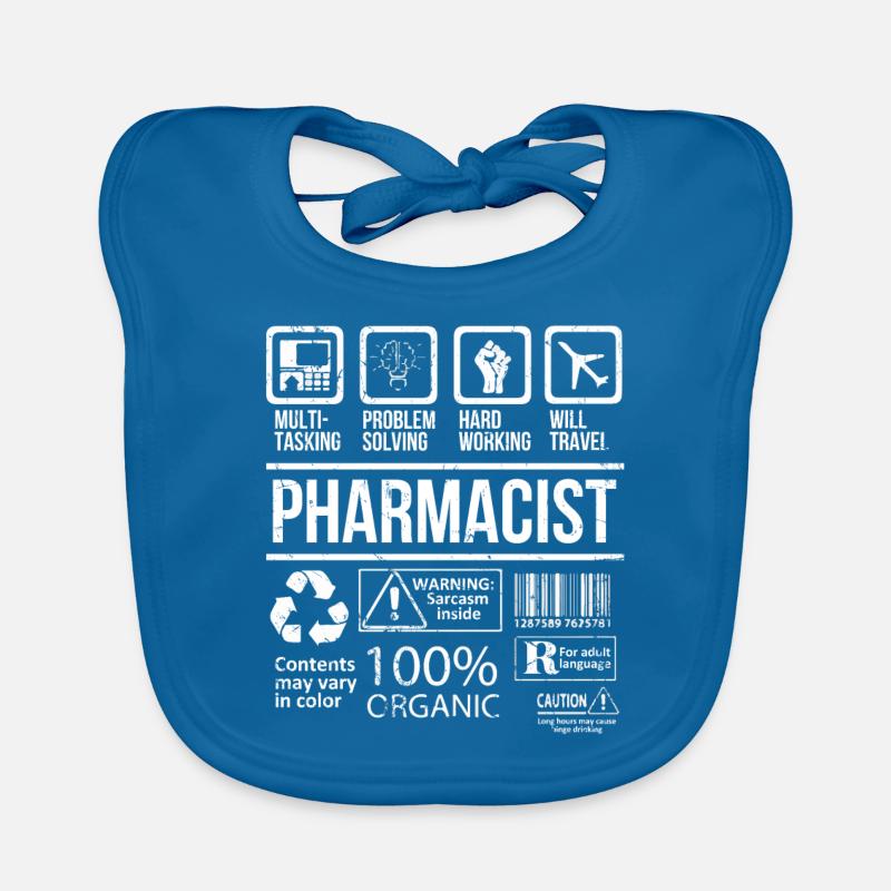 Pharmacist Organic Baby Bibs