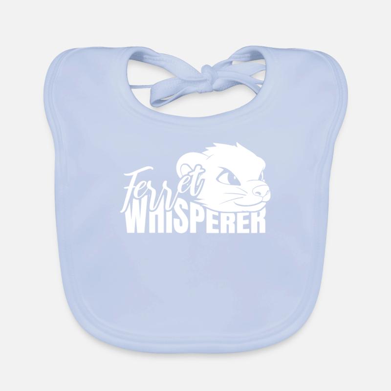 Ferret polecat cute Organic Baby Bibs
