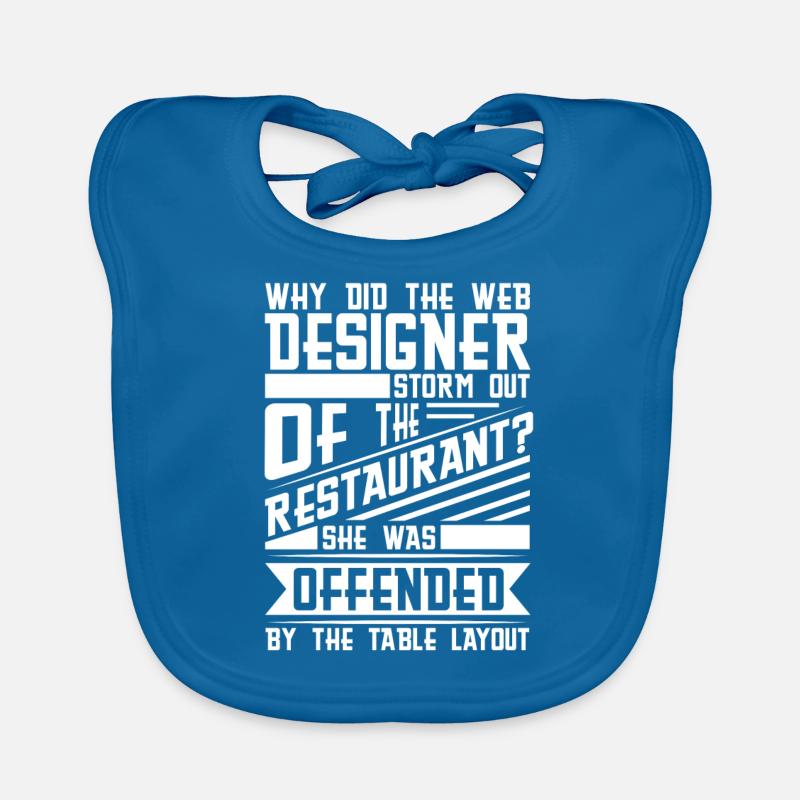 Web Developer Web Developer Pun Organic Baby Bibs