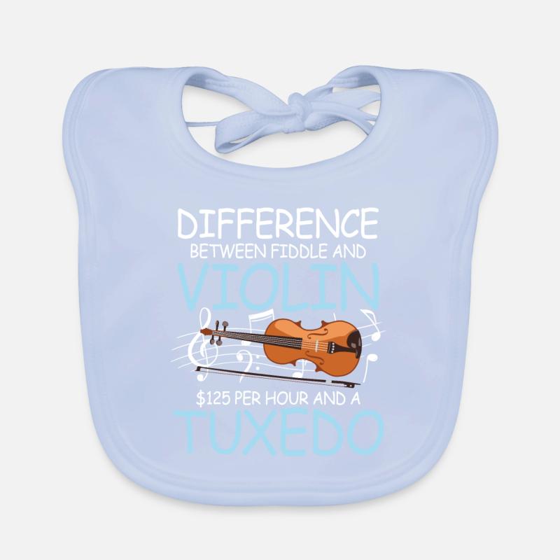 Difference Between Fiddle And Violin Baby Bio-Lätzchen