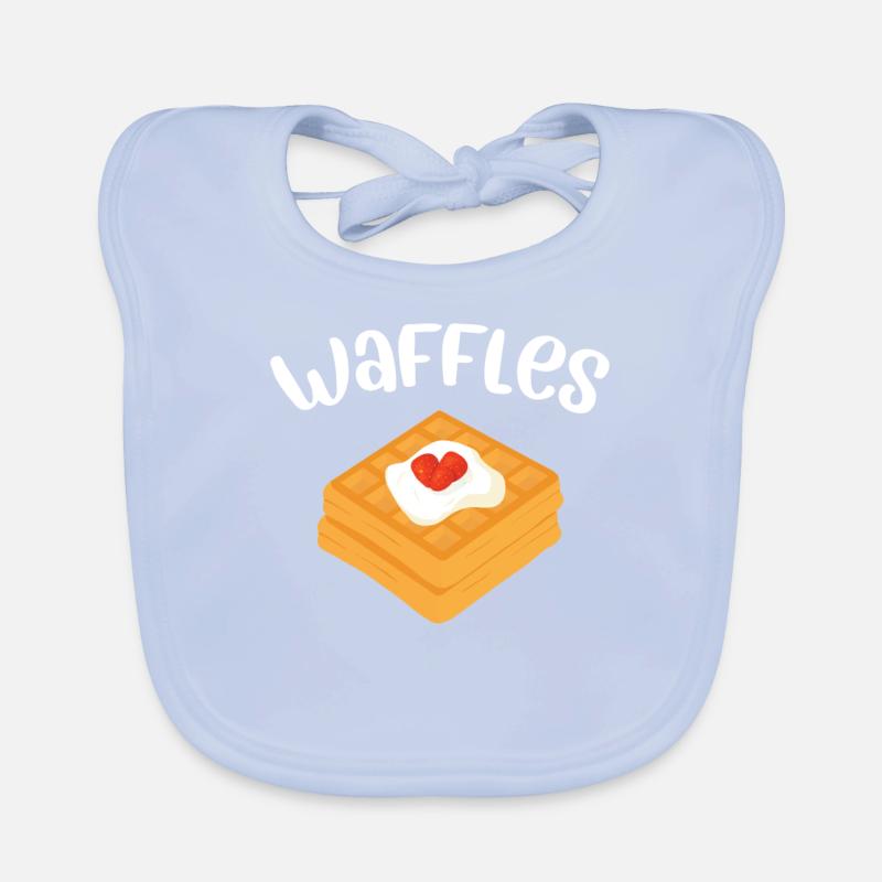 Waffles Organic Baby Bibs