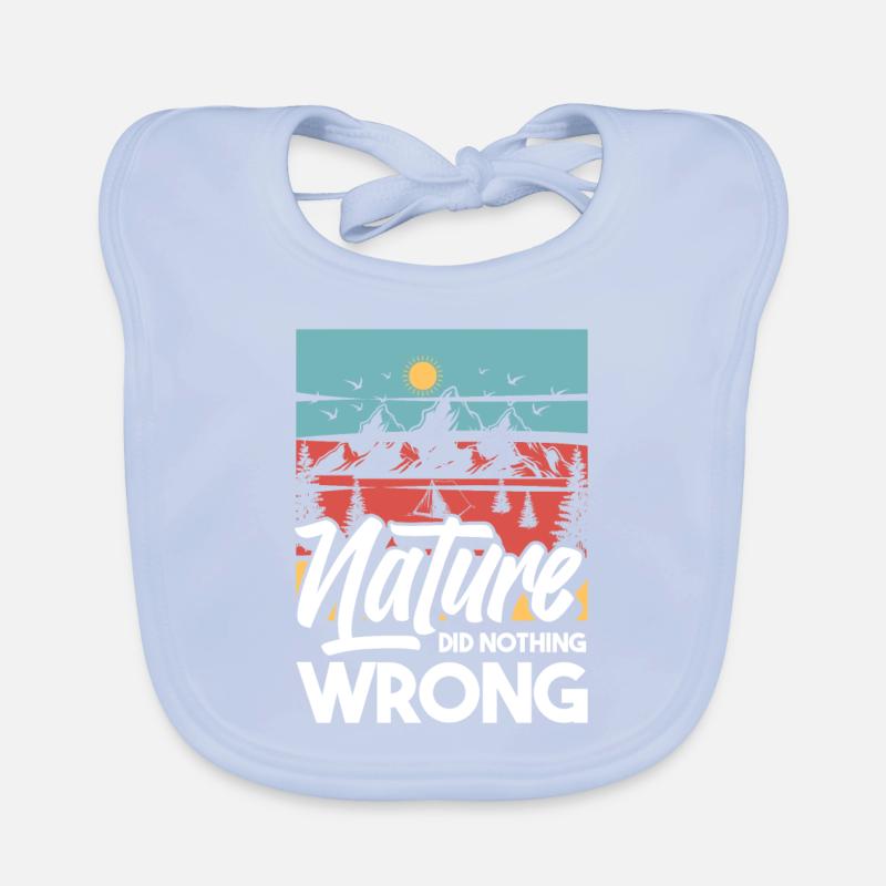 Boy Scouts Nature Organic Baby Bibs