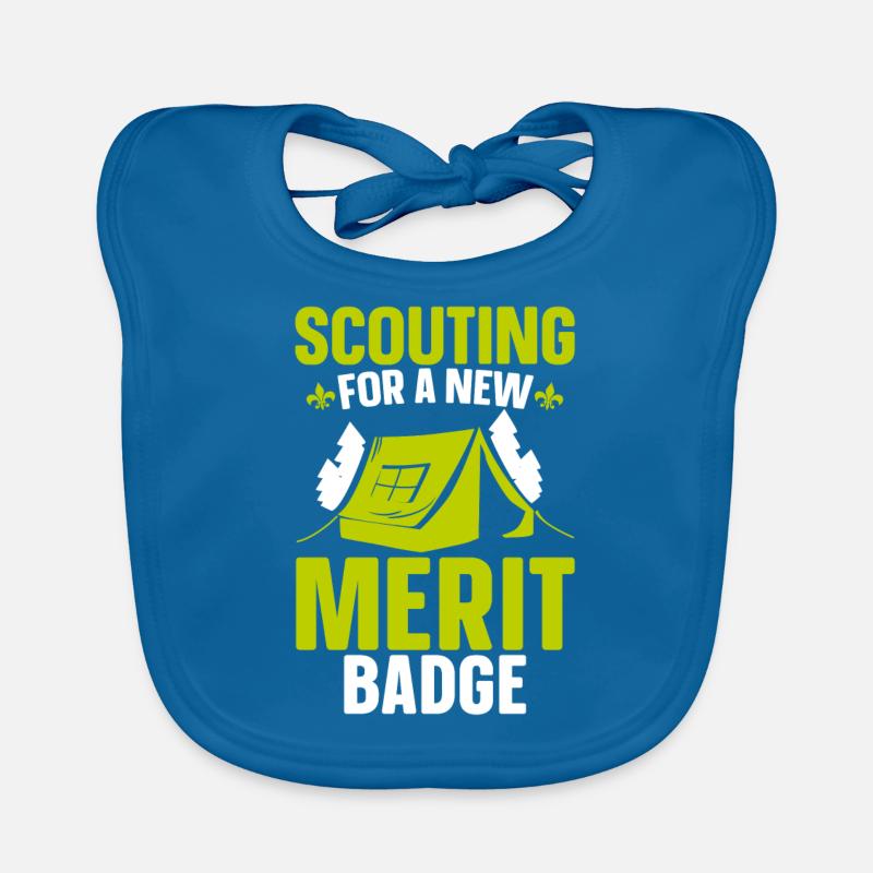 Boy Scout Merit Organic Baby Bibs