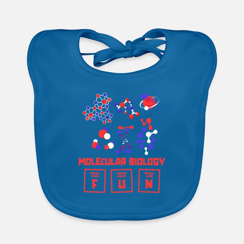 Biology Biologist Molecules Molecular Biologist Organic Baby Bibs