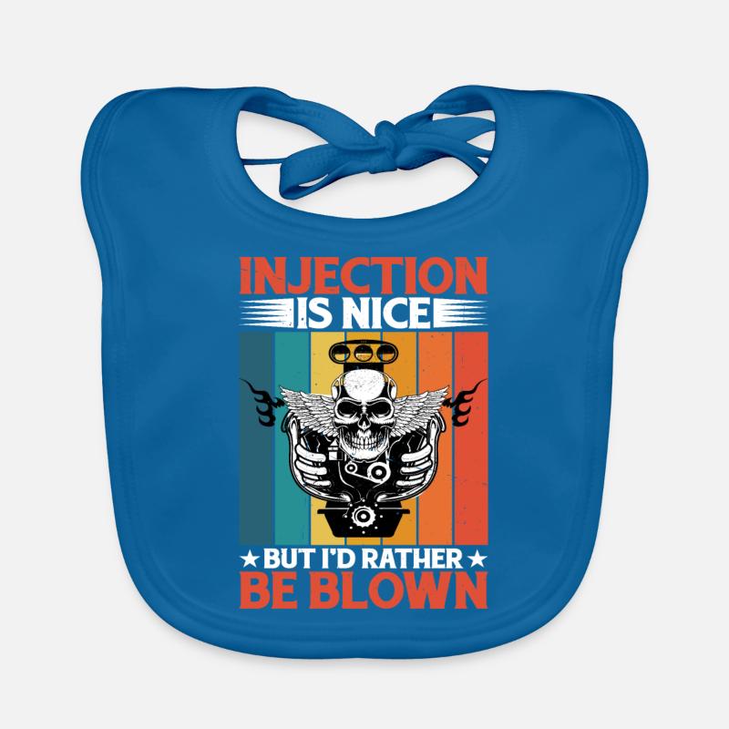Injection Is Nice But I'd Rather Be Blown 5 Organic Baby Bibs