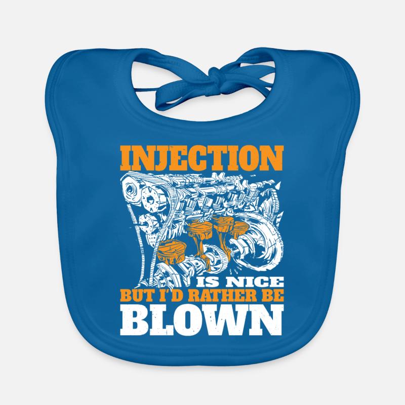 Injection Is Nice But I'd Rather Be Blown 7 Organic Baby Bibs