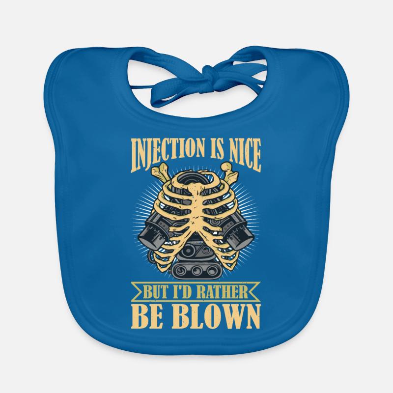 Injection Is Nice But I'd Rather Be Blown 6 Organic Baby Bibs