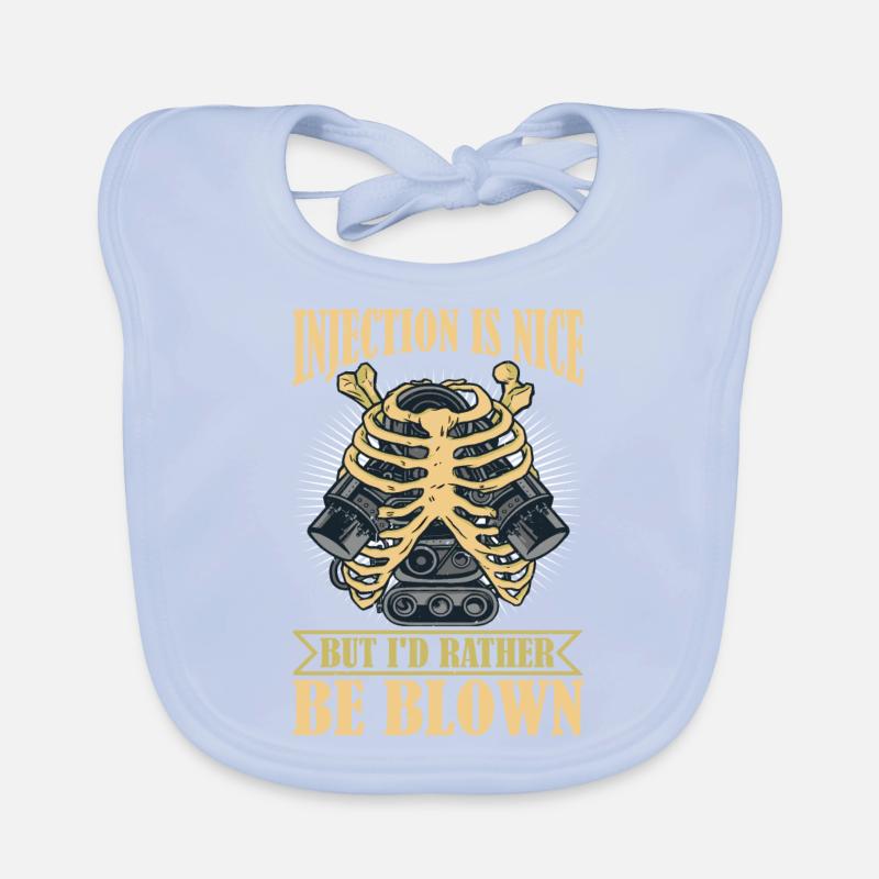 Injection Is Nice But I'd Rather Be Blown 6 Organic Baby Bibs
