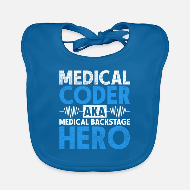 Coding Specialist Medical Encoder Organic Baby Bibs