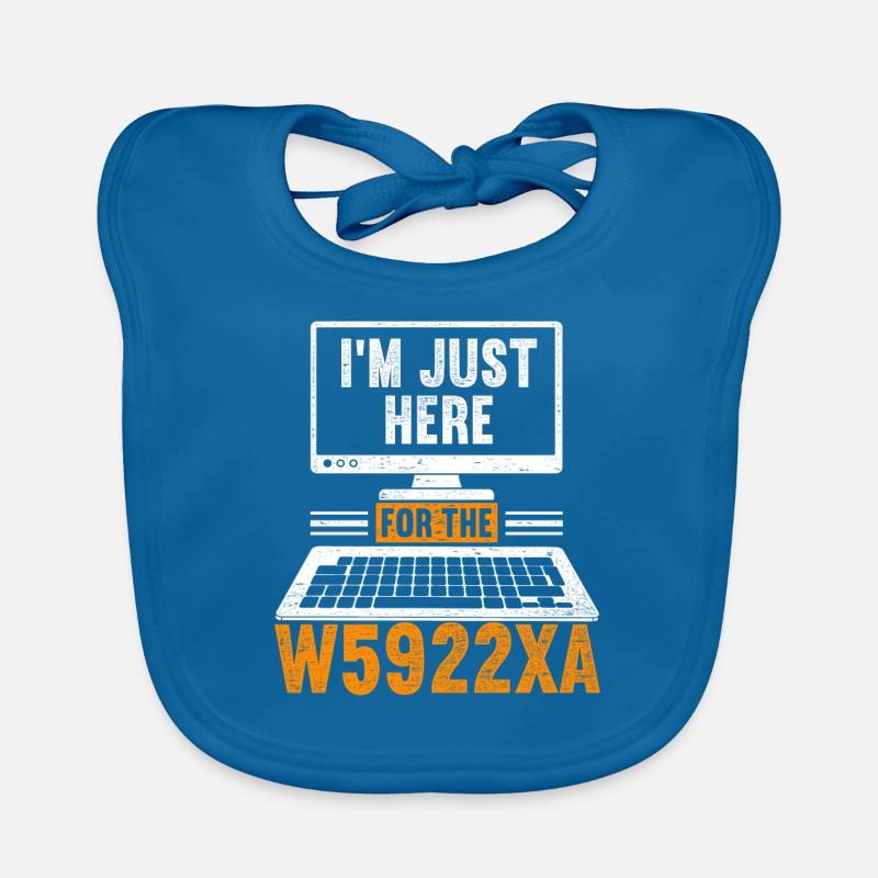 Coding Specialist I'm Just Here For The W5922XA Organic Baby Bibs