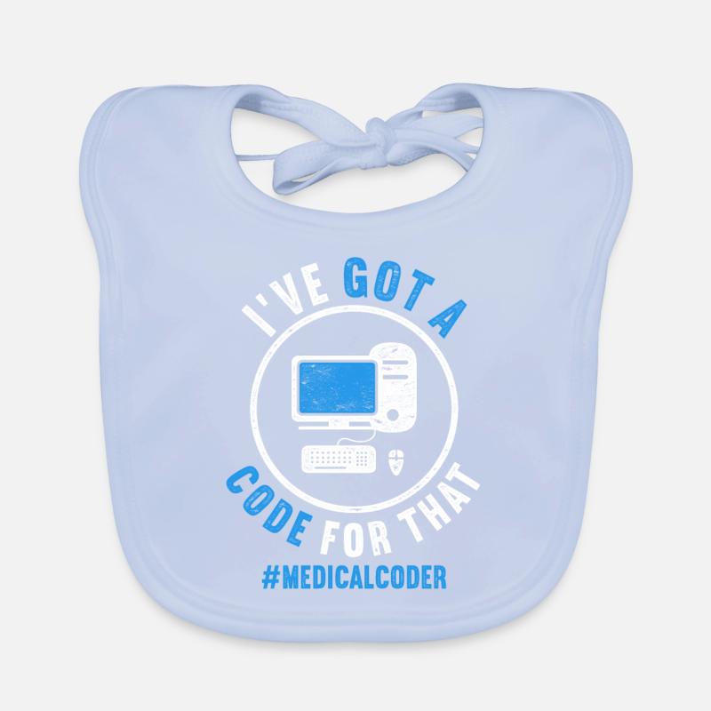 Kodierfachkraft I've Got A Code For That Organic Baby Bibs