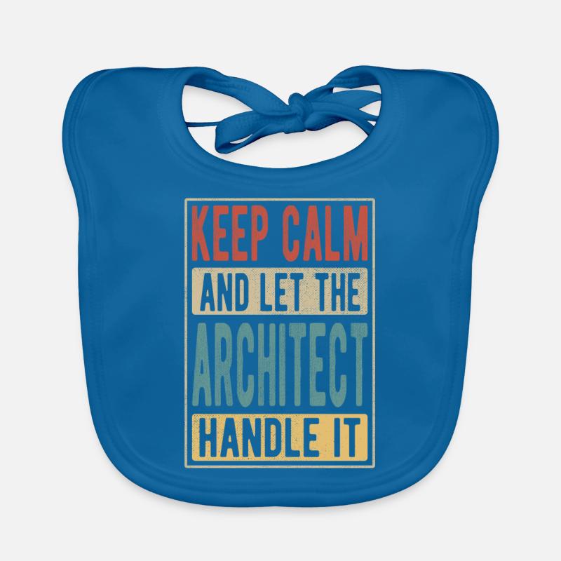 Architect Retro Gift Organic Baby Bibs