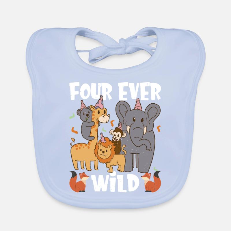 Four Ever Wild 53 Baby Bio-Lätzchen