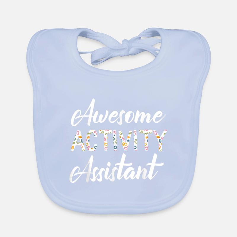 Activity Assistant Activity Professionals Week Organic Baby Bibs