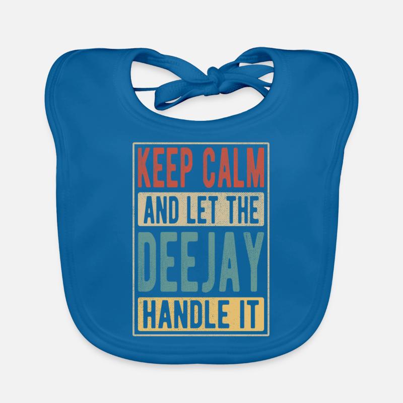 Deejay Retro Gift Organic Baby Bibs